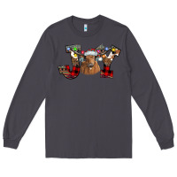 Smoke Joy Longhorn Long Sleeve Tee - CowhideDigitalArt