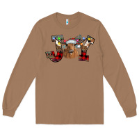Toasted Coconut Joy Longhorn Long Sleeve Tee - CowhideDigitalArt