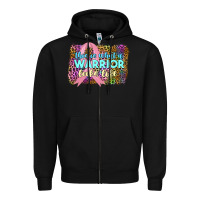 Black this i̇ss what a wwarrior looks like Zipper Hoodie - JahusDesignShop