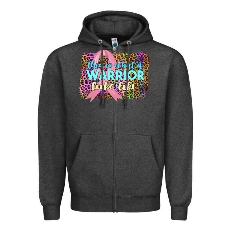 This İss What A Wwarrior Looks Like Zipper Hoodie by JahusDesignShop | Teevron