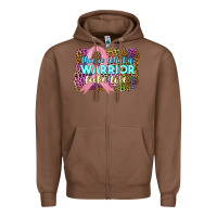 Chestnut this i̇ss what a wwarrior looks like Zipper Hoodie - JahusDesignShop
