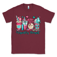 Burgundy rt respiratory therapist coffee cups Classic Tee - OliviaCreatesArt