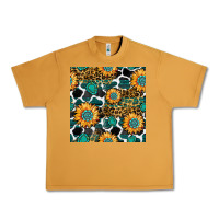 Peanut Butter gemstone sunflower leopard seamless pattern Urban Heavy Tee - BundleAndBundleShop