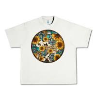 Pistachio western pattern circle earrings Urban Heavy Tee - Jasminsmagicworld