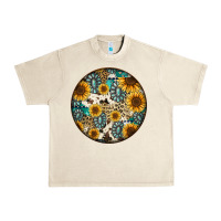 Sandshell western pattern circle earrings Urban Heavy Tee - Jasminsmagicworld