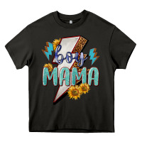 Asphalt Boy mama lightning bold mother's day Heavy Core Tee - HowdyJamesFarm