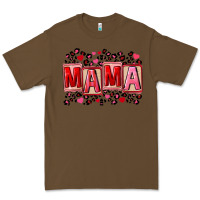 Cacao Pink leopard mama Premium Tee - FaDigitalArtStudio