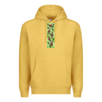 Antique Gold dinosaur parasaurolophus pen wrap Premium Hoodie - Artiststas