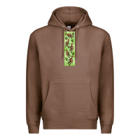 Chestnut dinosaur parasaurolophus pen wrap Premium Hoodie - Artiststas