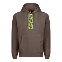 Coffee dinosaur parasaurolophus pen wrap Premium Hoodie - Artiststas