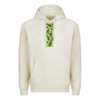 Oatmeal Heather dinosaur parasaurolophus pen wrap Premium Hoodie - Artiststas