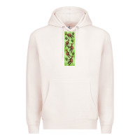 Pale Pink dinosaur parasaurolophus pen wrap Premium Hoodie - Artiststas