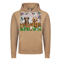 Vintage Coffee Easter Dog Vintage Hoodie - CowhideDigitalArt