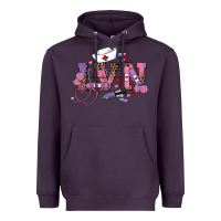 Plum valentines day lvn Heavyweight Hoodie - RanaPortraitStore