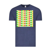 Vintage Denim mexico seamless pattern Vintage Tee - FaDigitalArtStudio