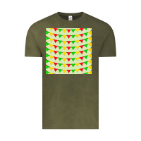 Vintage Olive mexico seamless pattern Vintage Tee - FaDigitalArtStudio