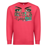 Cardinal resting nurse face Premium Sweatshirt - RanaPortraitStore