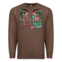 Chestnut resting nurse face Premium Sweatshirt - RanaPortraitStore