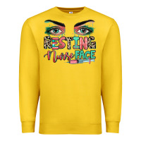 Lemon resting nurse face Premium Sweatshirt - RanaPortraitStore