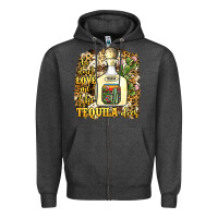 Charcoal Heather he don't love me like tequila does Zipper Hoodie - JahusDesignShop