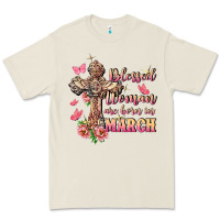 Bone Blessed women are born in March Premium Tee - FaDigitalArtStudio