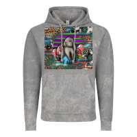 Cloud Rock easter Vintage Hoodie - CowhideDigitalArt