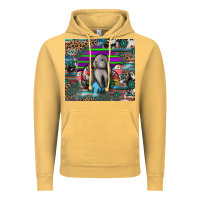 Vintage Mustard easter Vintage Hoodie - CowhideDigitalArt