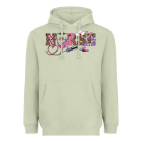 Matcha valentines day nurse Heavyweight Hoodie - RanaPortraitStore
