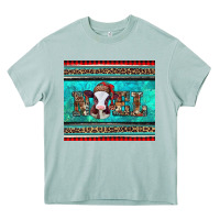 Arona western christmas baby cow noel tumbler Heavy Core Tee - Jasminsmagicworld