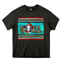 Asphalt western christmas baby cow noel tumbler Heavy Core Tee - Jasminsmagicworld