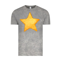 Cloud Rock yellow star Vintage Tee - FaDigitalArtStudio