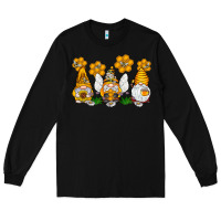 Black Honey Gnome Long Sleeve Tee - CowhideDigitalArt
