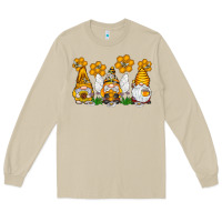 Mushroom Honey Gnome Long Sleeve Tee - CowhideDigitalArt