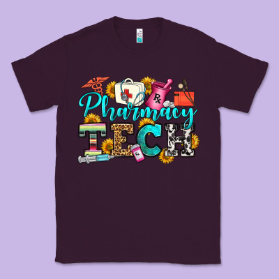 Pharmacy Tech Classic Tee Designed By Oliviacreatesart