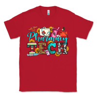 Red pharmacy tech Classic Tee - OliviaCreatesArt