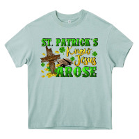 Arona St. Patrick's know Jesus arose Heavy Core Tee - CowGirlArtShop