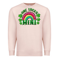 Pale Pink st patricks day one lucky mini Premium Sweatshirt - RanaPortraitStore