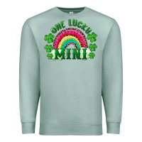 Seafoam st patricks day one lucky mini Premium Sweatshirt - RanaPortraitStore