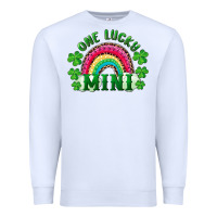 White st patricks day one lucky mini Premium Sweatshirt - RanaPortraitStore