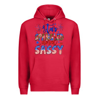 Cardinal star spangled and sassy Premium Hoodie - Artiststas