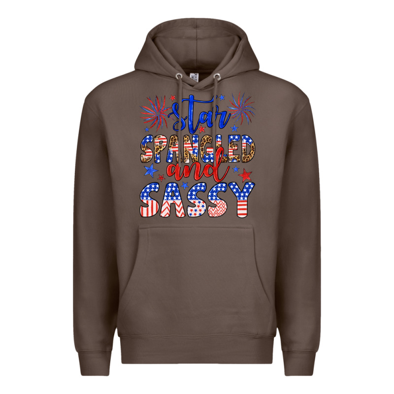 Star Spangled And Sassy Premium Hoodie by Artiststas | Teevron