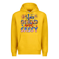 Lemon star spangled and sassy Premium Hoodie - Artiststas