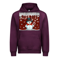 Mauve Wine christmas snowman tumbler Urban Hoodie - Jasminsmagicworld