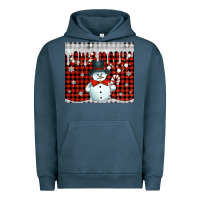 Pigment Midnight Navy christmas snowman tumbler Urban Hoodie - Jasminsmagicworld