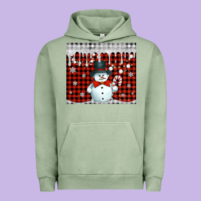 Christmas Snowman Tumbler Urban Hoodie Designed By Jasminsmagicworld