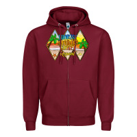 Burgundy sunrise sunburn sunset repeat Zipper Hoodie - JahusDesignShop