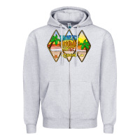 Sunrise Sunburn Sunset Repeat Zipper Hoodie | Teevron