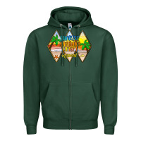 Sports Green sunrise sunburn sunset repeat Zipper Hoodie - JahusDesignShop