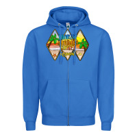 True Royal sunrise sunburn sunset repeat Zipper Hoodie - JahusDesignShop