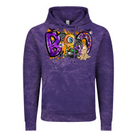 Cloud Purple boo Vintage Hoodie - CowhideDigitalArt